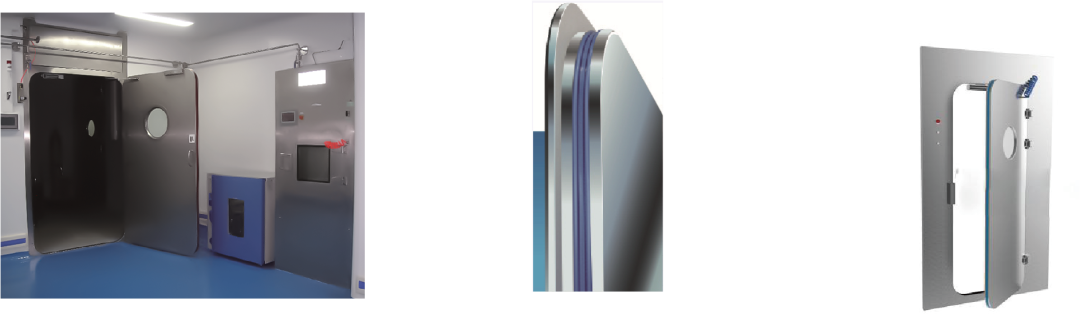 Biosafety Inflatable Airtight Door-1