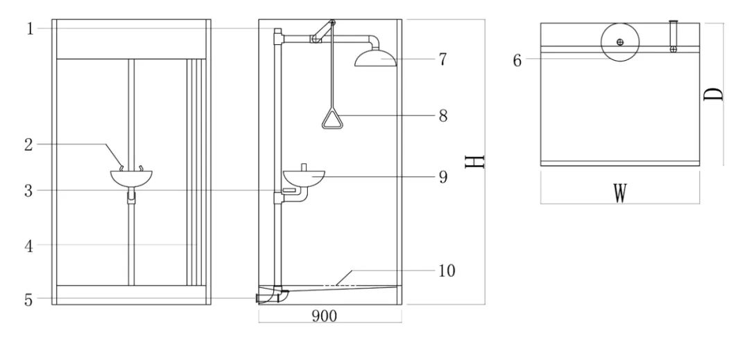 Emergency Eyewash & Shower-1