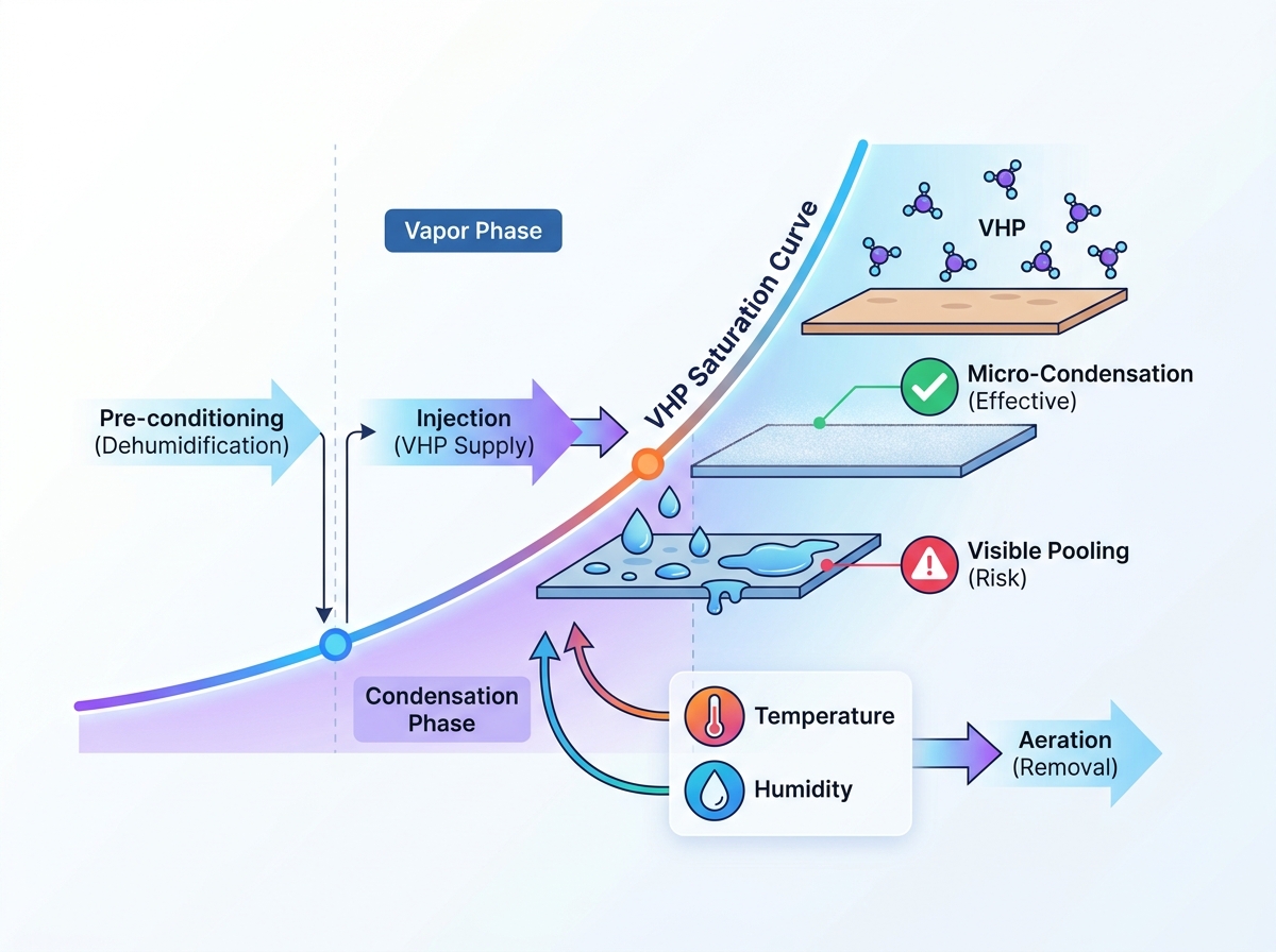 VHP Condensation Control System Diagram