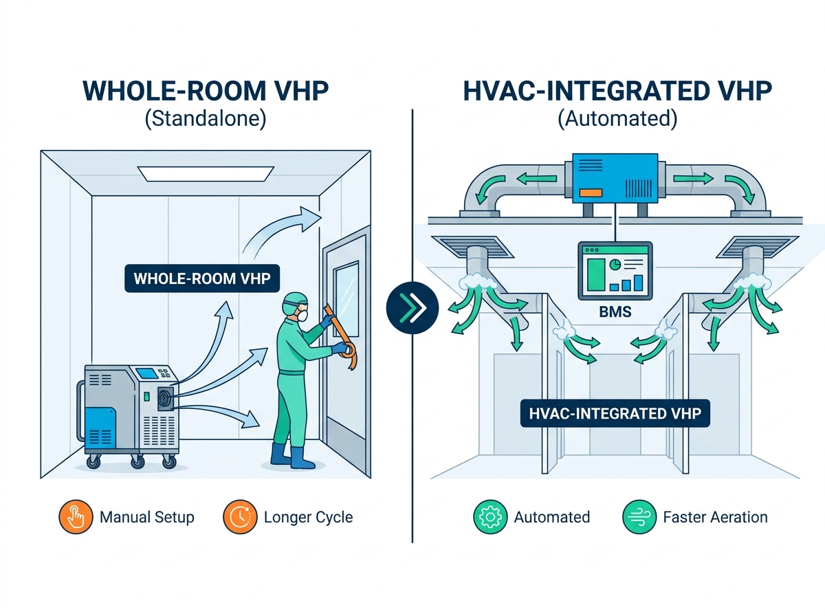 HVAC Integrated VHP Sterilization System